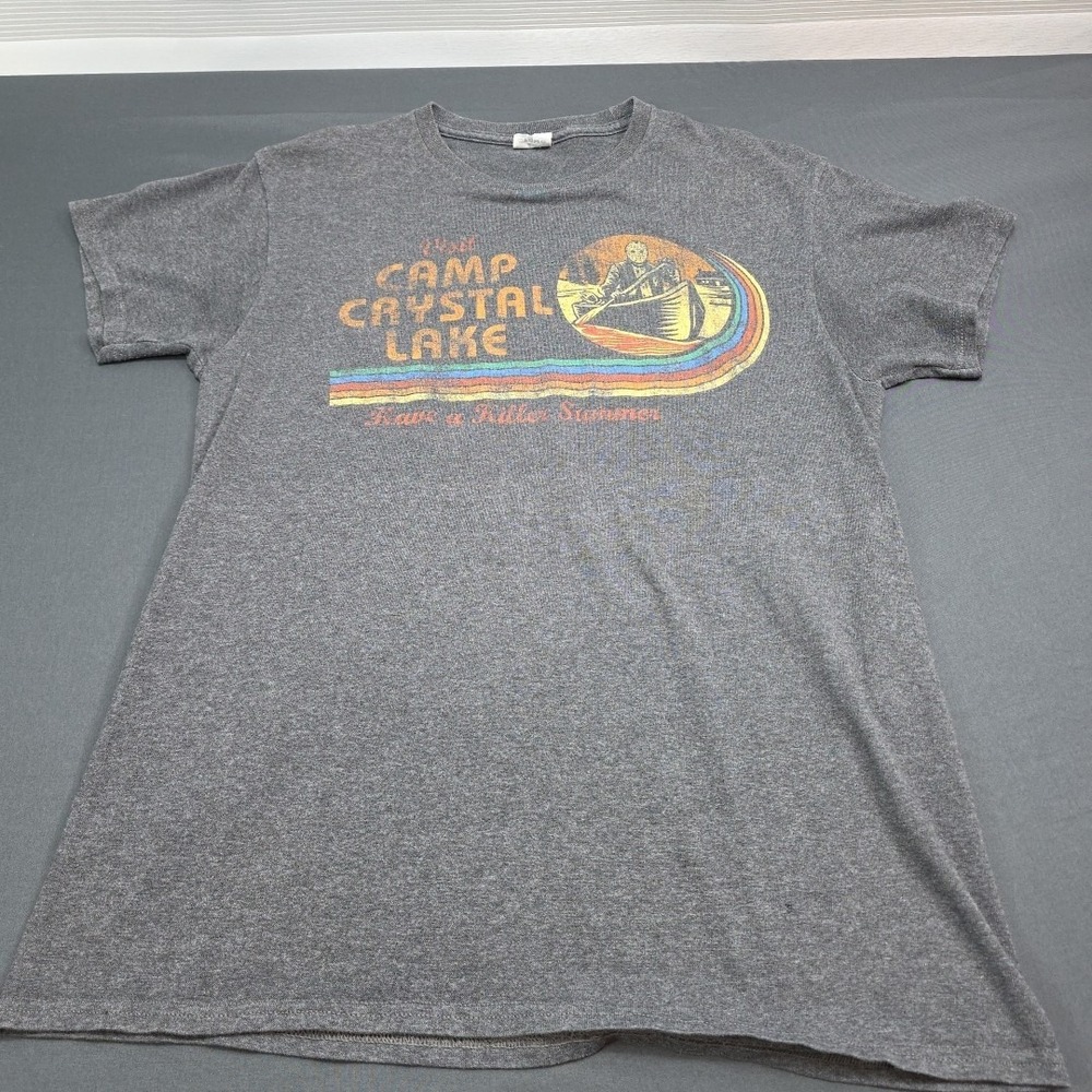 Friday The 13th Visit Camp Crystal Lake T-ShirtMen's‎ Size M  Please See Photos